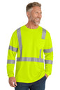 CornerStone ® ANSI 107 Class 3 Mesh Long Sleeve Tee. CS203