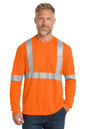 CornerStone® ANSI 107 Class 2 Long Sleeve Safety T-Shirt. CS401LS