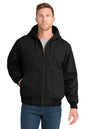 CornerStone® Washed Duck Cloth Insulated Hooded Work Jacket. CSJ41