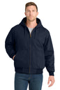 CornerStone® Washed Duck Cloth Insulated Hooded Work Jacket. CSJ41