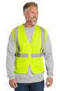 CornerStone ® ANSI 107 Class 2 Economy Mesh Zippered Vest. CSV101
