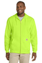 Carhartt ® Midweight Hooded Zip-Front Sweatshirt. CTK122