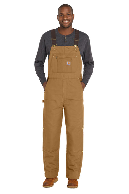 Carhartt® Short Firm Duck Insulated Bib Overalls CTS106672