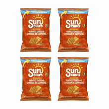 Sunchips Harvest Cheddar Whole Grain Snacks - 4 Pack (60g Bags)