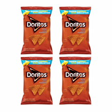 Doritos Zesty Cheese Flavored Tortilla Chips - 4 Pack (70g / ~2.5 oz Snack Bags)