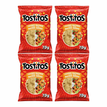 Tostitos Loaded Nacho Flavored Tortilla Chips - 4 Pack (70g / ~2.5 oz) Snack Bags