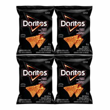 Doritos Sweet Chili Heat Tortilla Chips - Sweet & Spicy 4 Pack (45g Snack Bags)