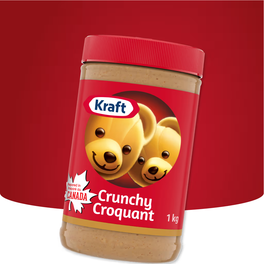 Kraft Peanut Butter Crunchy 1kg