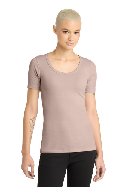 District® Women's V.I.T.™Rib Scoop Neck Tee DT6020