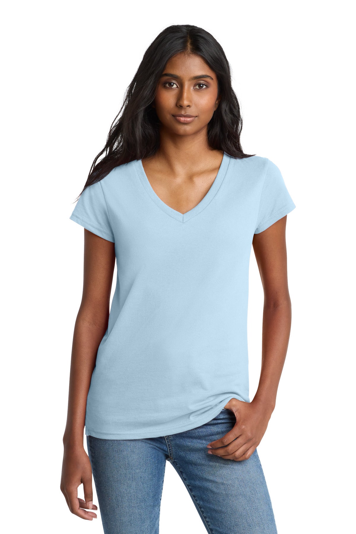 District ® Women's Re-Tee ™ V-Neck DT8001