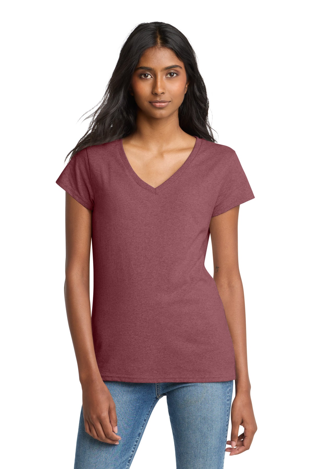 District ® Women's Re-Tee ™ V-Neck DT8001