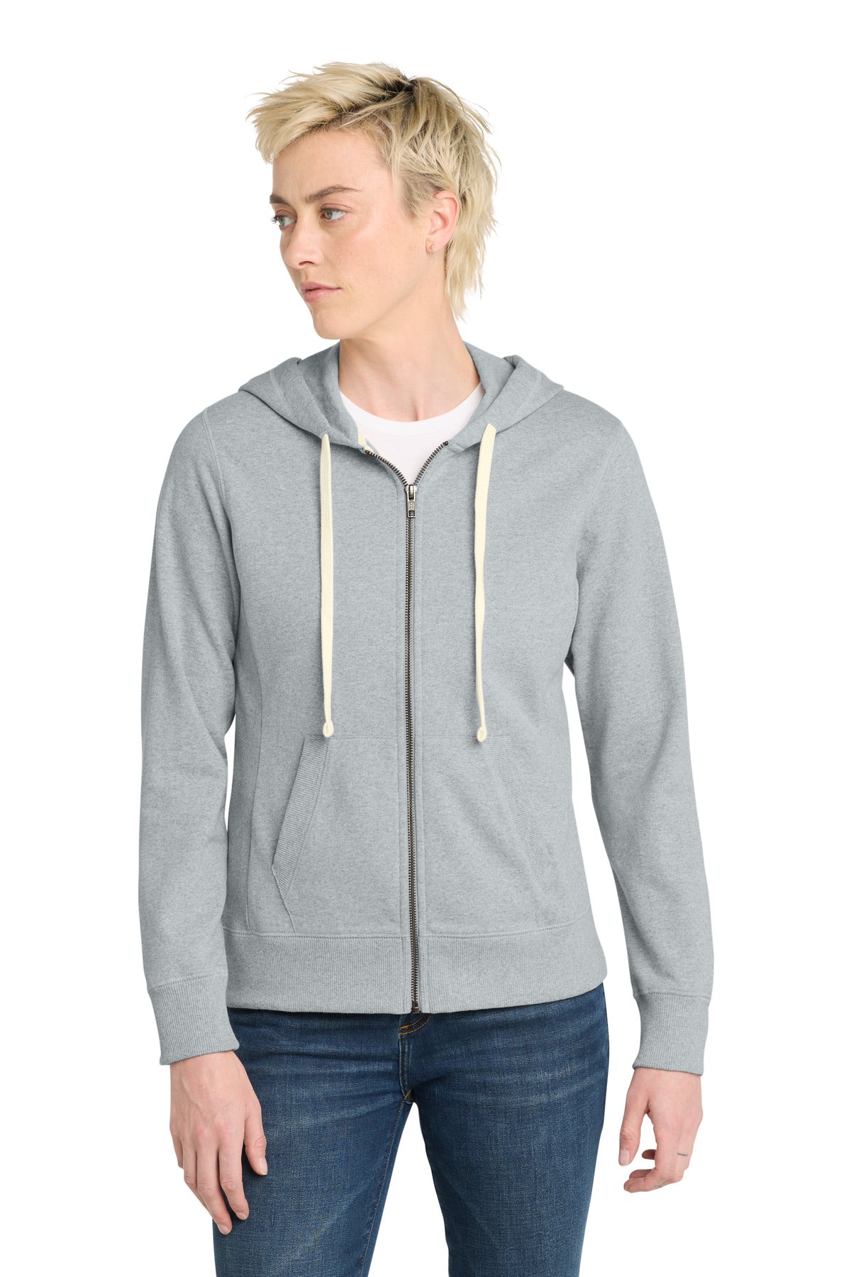 District® Women's Re-Fleece™Full-Zip Hoodie DT8103