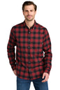 Eddie Bauer® Long Sleeve Favorite Flannel Plaid Shirt EB610