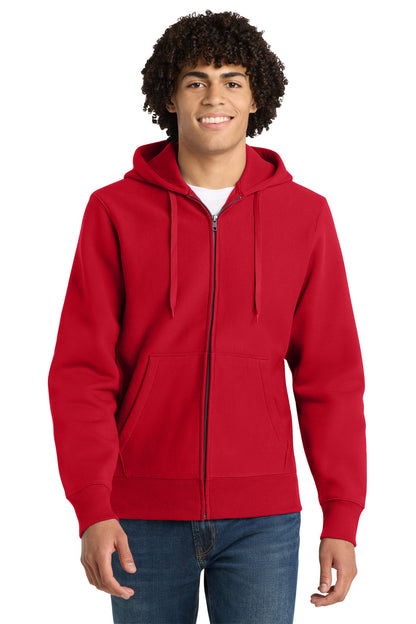 Sport-Tek® Super Heavyweight Full-Zip Hooded Sweatshirt.  F282