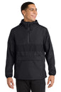 Sport-Tek® Zipped Pocket Anorak. JST65