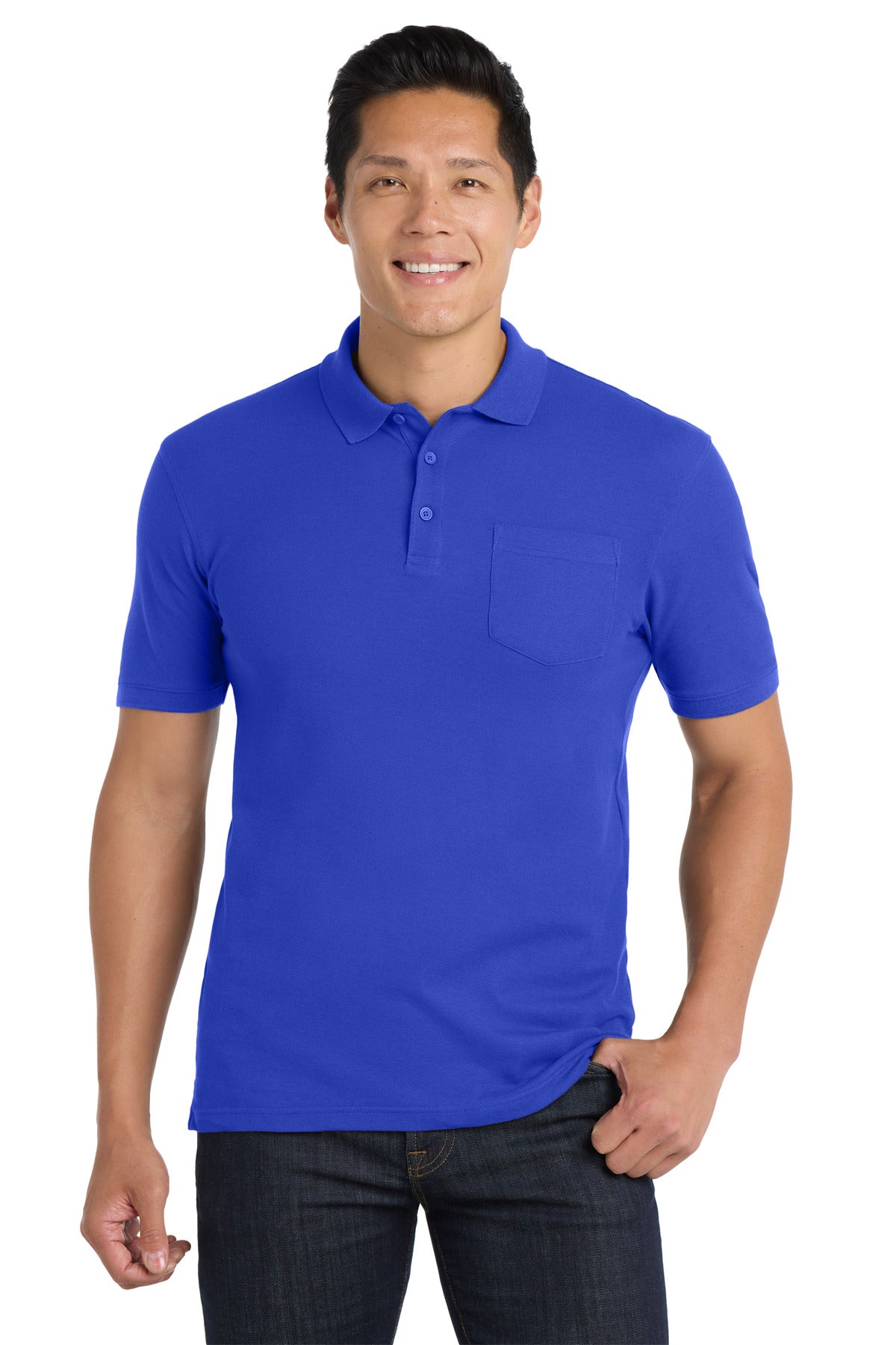 Port Authority® Core Classic Pique Pocket Polo. K100P