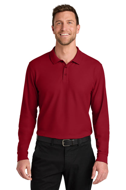 Port Authority® Wearever Signature Pique Long Sleeve Polo K200LS