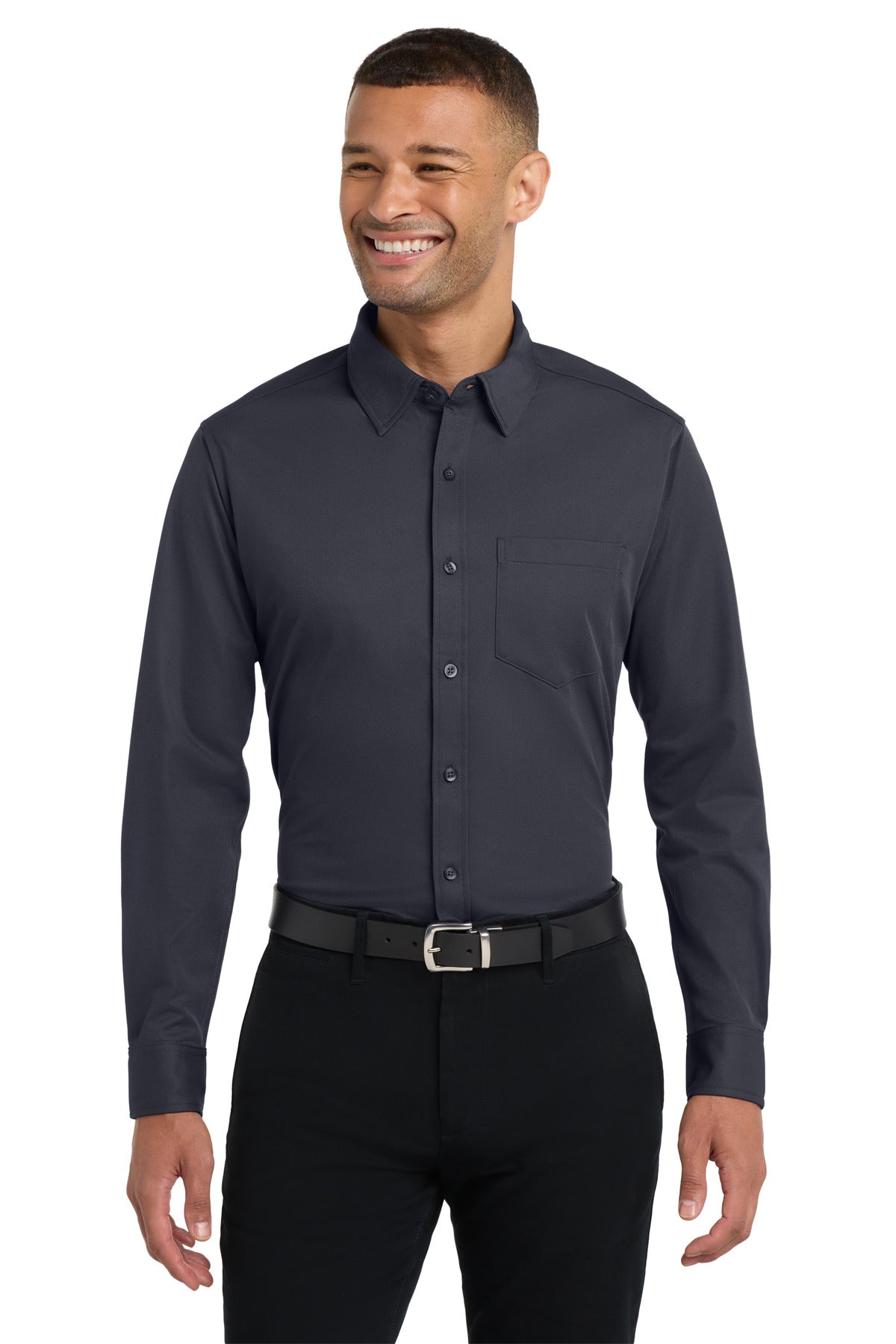 Port Authority® Dimension Knit Dress Shirt. K570
