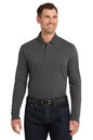 Port Authority® EZCotton® Long Sleeve Polo. K8000LS