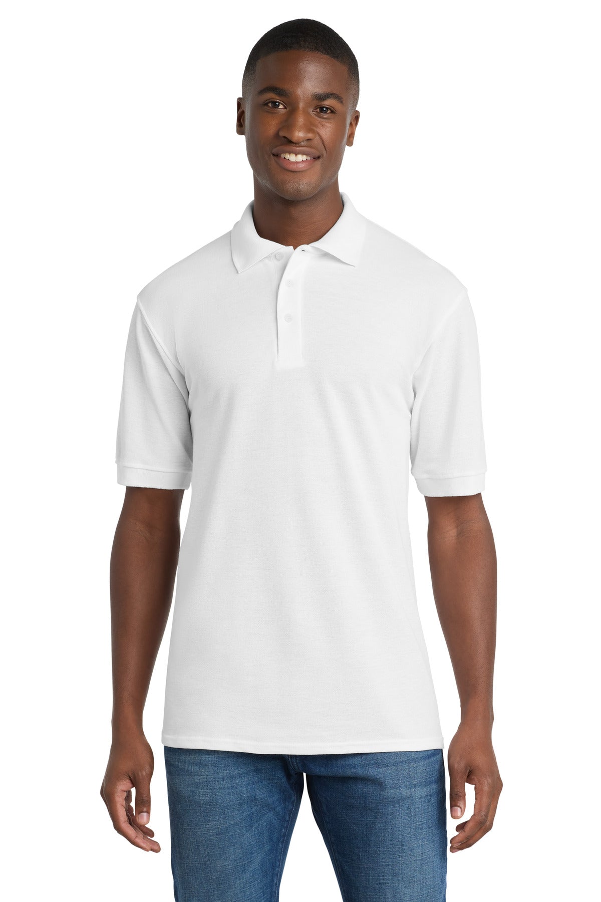 Port & Co™ Core Blend Pique Polo. KP155