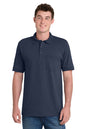 Port & Co™ Core Blend Jersey Knit Pocket Polo. KP55P