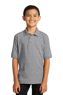 Port & Co™ Youth Core Blend Jersey Knit Polo. KP55Y