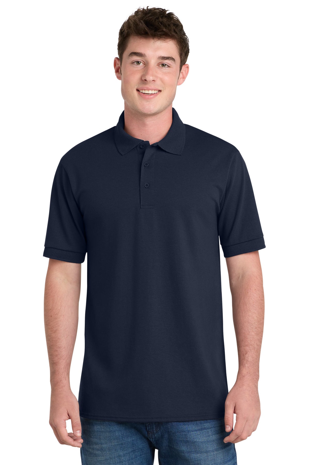 Port & Co™ Tall Core Blend Jersey Knit Polo. KP55T