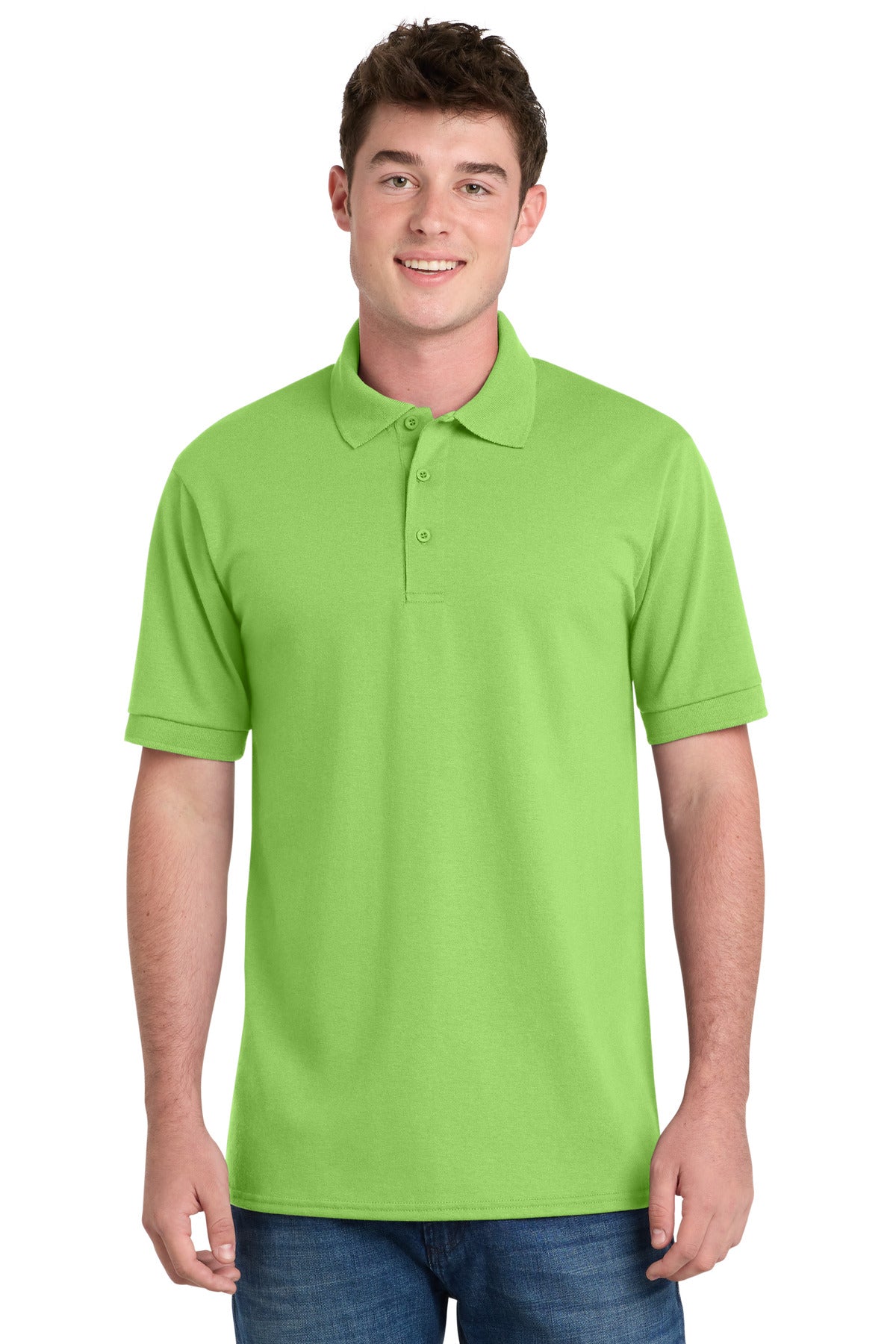 Port & Co™ Tall Core Blend Jersey Knit Polo. KP55T