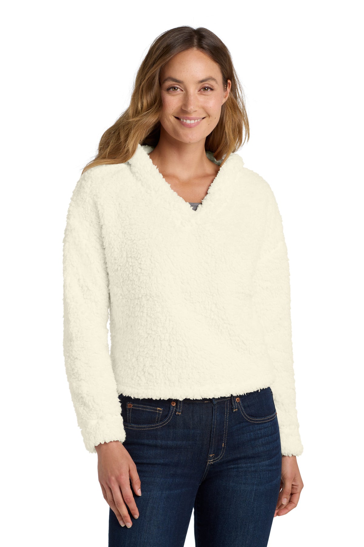 Port Authority ® Women's Cozy Fleece Hoodie. L132