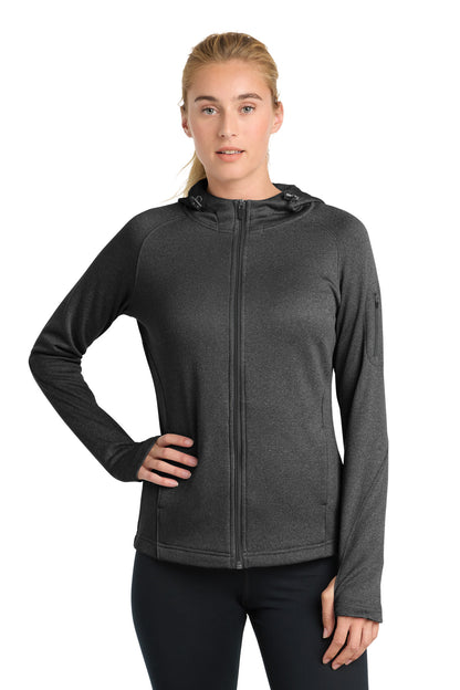 Sport-Tek® Women's Tech Fleece Full-Zip Hooded Jacket. L248