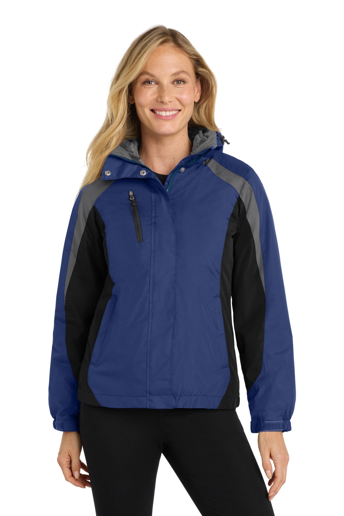 Port Authority® Women's Colorblock 3-in-1 Jacket. L321