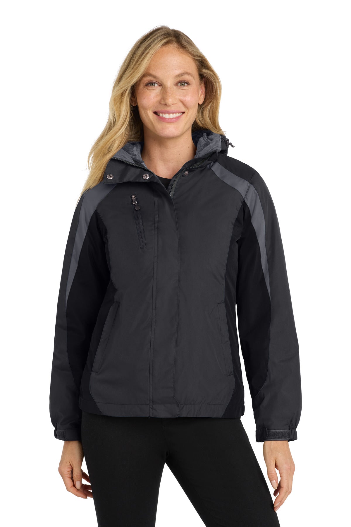 Port Authority® Women's Colorblock 3-in-1 Jacket. L321
