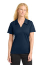 Sport-Tek® Women's Dri-Mesh® V-Neck Polo.  L469