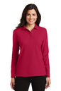 Port Authority® Women's Silk Touch™ Long Sleeve Polo.  L500LS