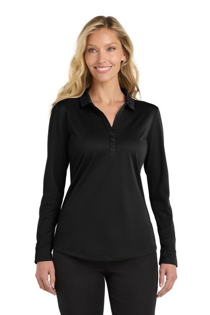 Port Authority ® Women's Silk Touch ™  Performance Long Sleeve Polo. L540LS