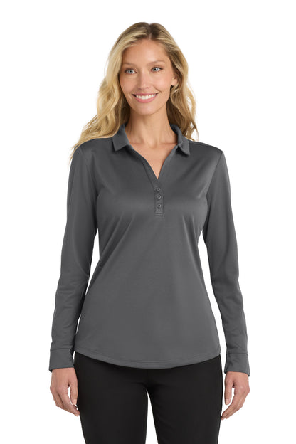 Port Authority ® Women's Silk Touch ™  Performance Long Sleeve Polo. L540LS