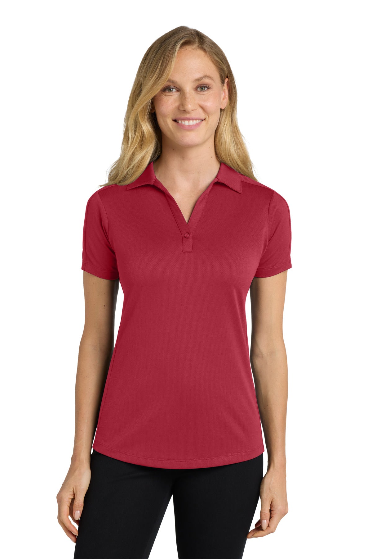 Port Authority® Women's Diamond Jacquard Polo. L569