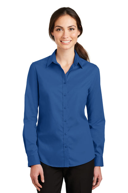 Port Authority® Women's SuperPro™ Twill Shirt. L663