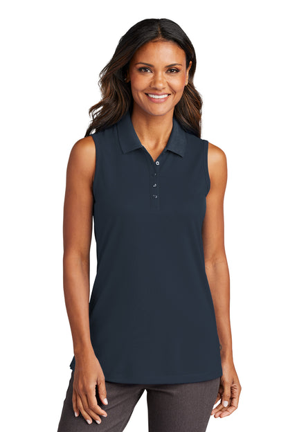 Port Authority® Women's Dry Zone® UV Micro-Mesh Sleeveless Polo LK110SV