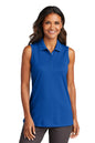 Port Authority® Women's Dry Zone® UV Micro-Mesh Sleeveless Polo LK110SV