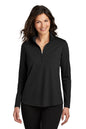 Port Authority® Women's Dry Zone® UV Micro-Mesh 1/4-Zip LK112