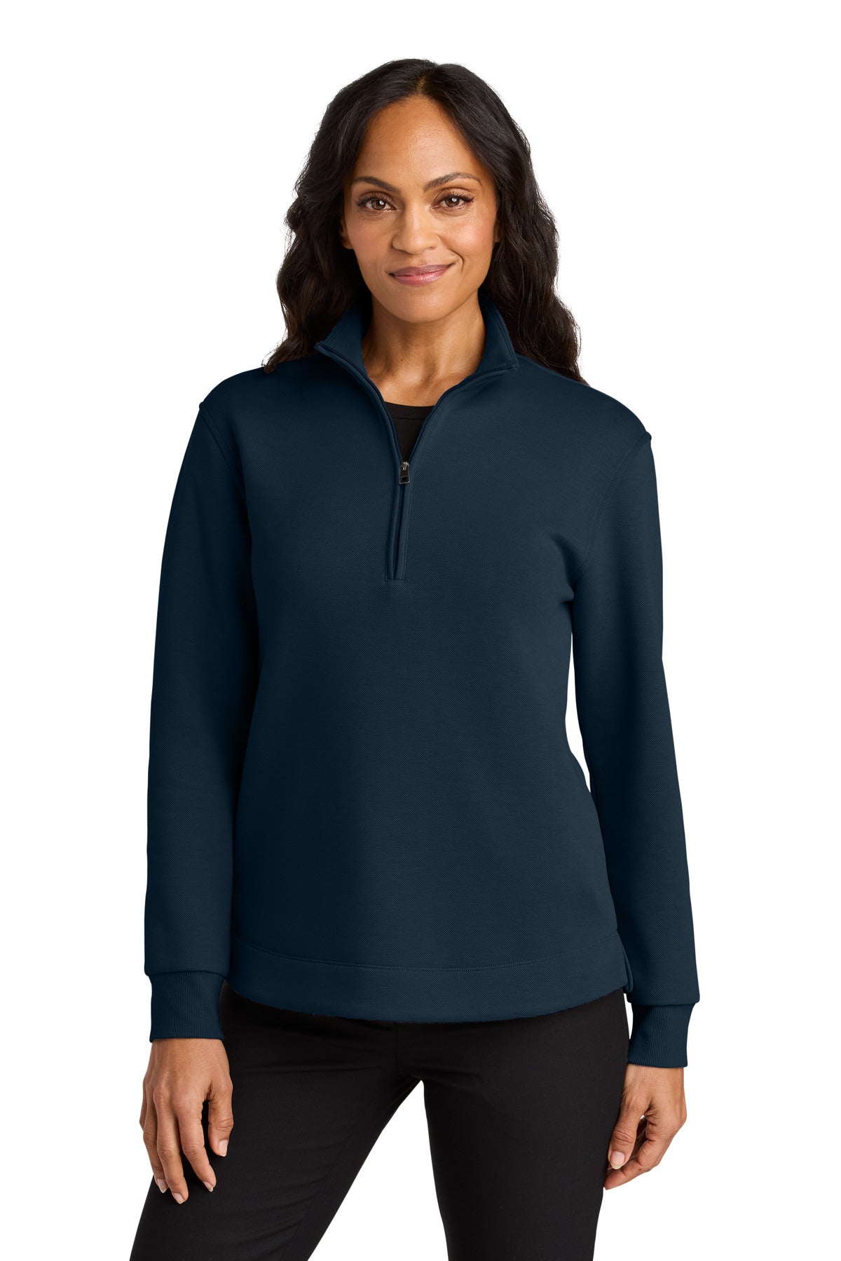 Port Authority® Women's Wearever Signature Double Pique 1/4-Zip LK210