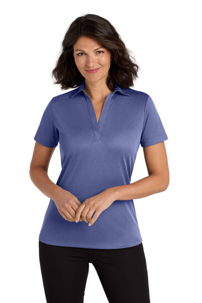 Port Authority ® Women's Heathered Silk Touch ™ Performance Polo. LK542