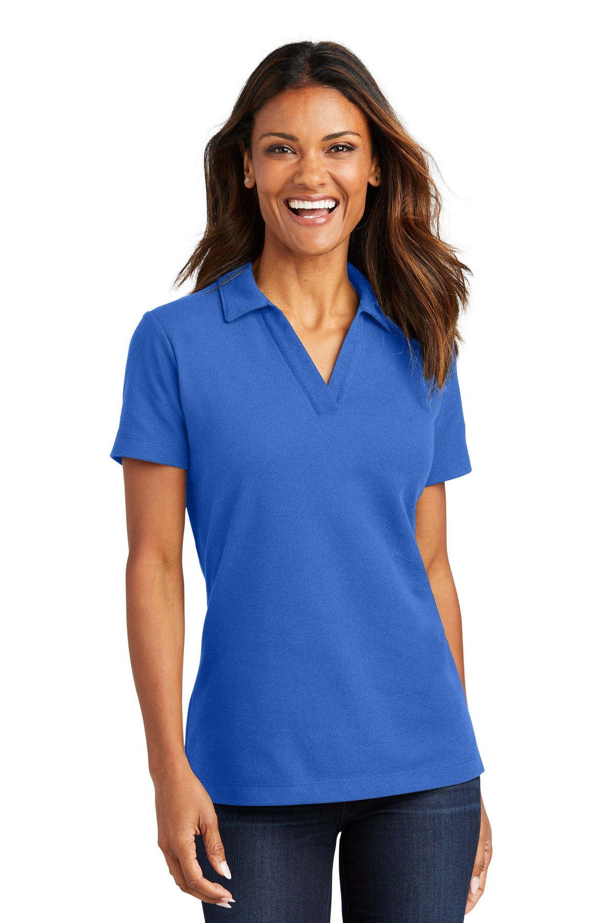 Port Authority® Women's C-FREE® Cotton Blend Pique Polo LK867