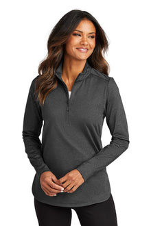 Port Authority® Women's C-FREE® Double Knit 1/4-Zip LK880