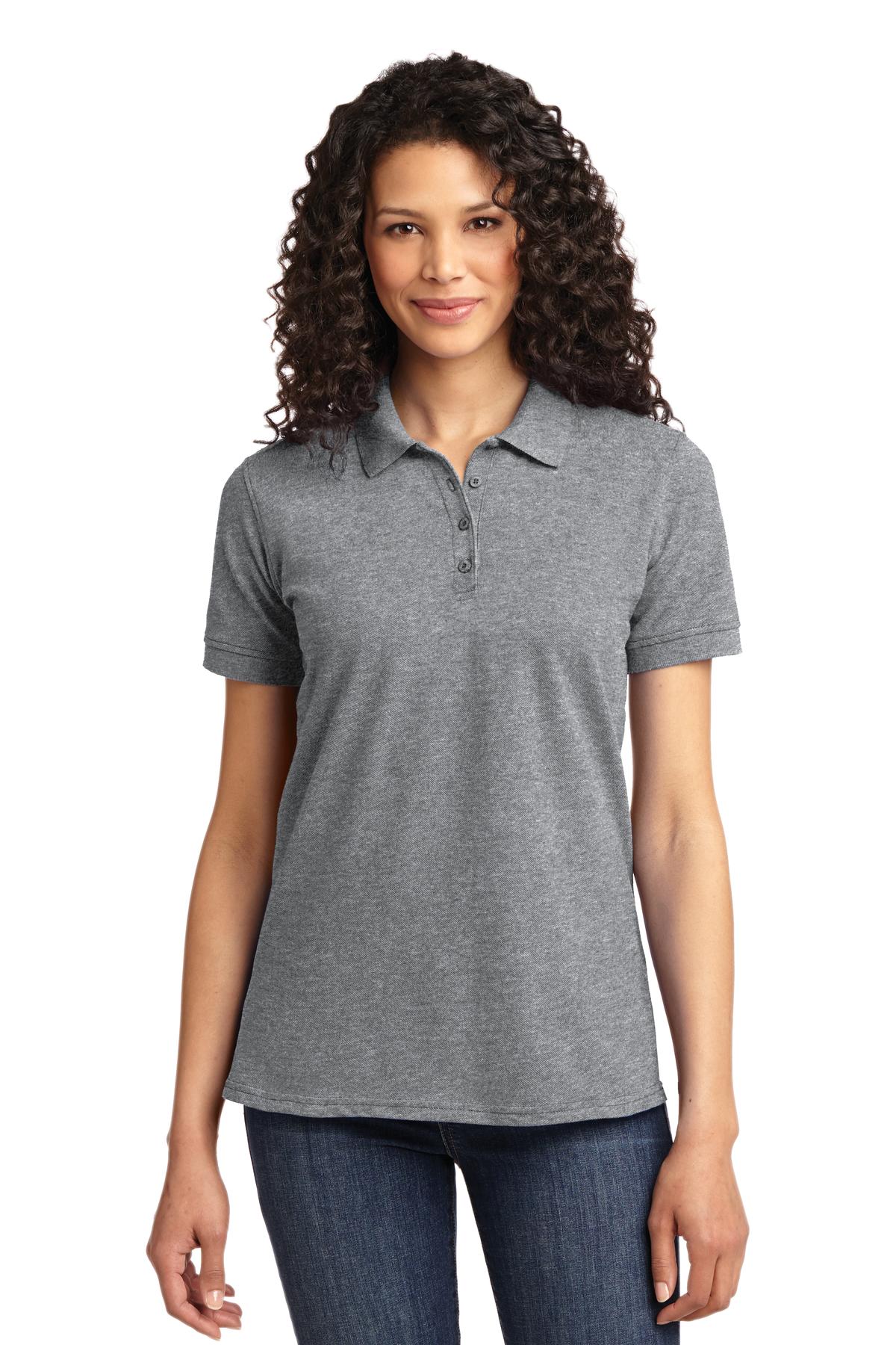 Port & Co™ Women's Core Blend Pique Polo. LKP155