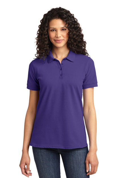 Port & Co™ Women's Core Blend Pique Polo. LKP155
