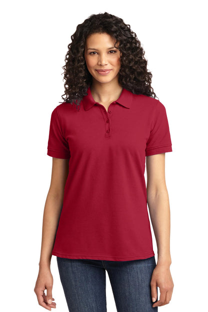 Port & Co™ Women's Core Blend Pique Polo. LKP155