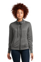 New Era® Women's Performance Terry Full-Zip Cowl LNEA530