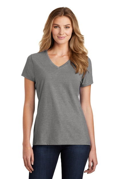 Port & Co™ Women's Fan Favorite™ Blend V-Neck Tee. LPC455V